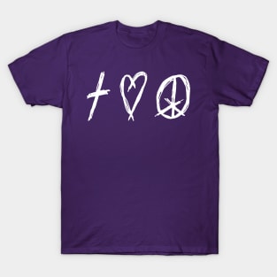 G♥D L♥VE PEACE T-Shirt